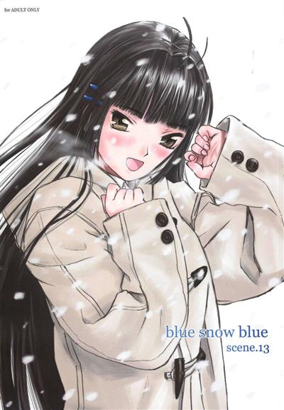 blue snow blue scene.13 cover